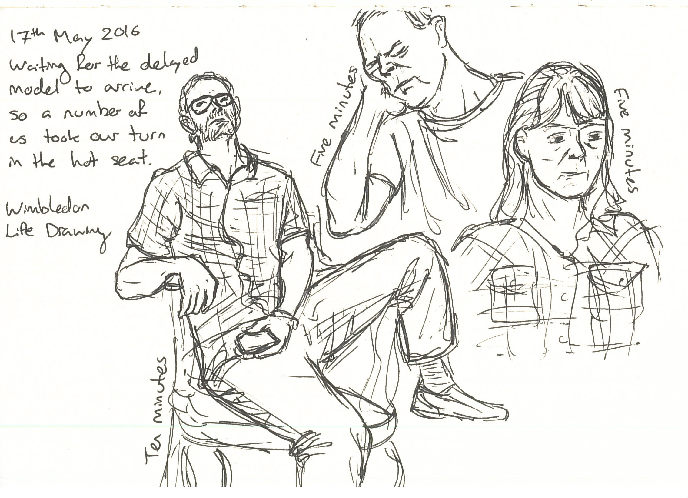 2016.05.17 - Wimbledon Life Drawing